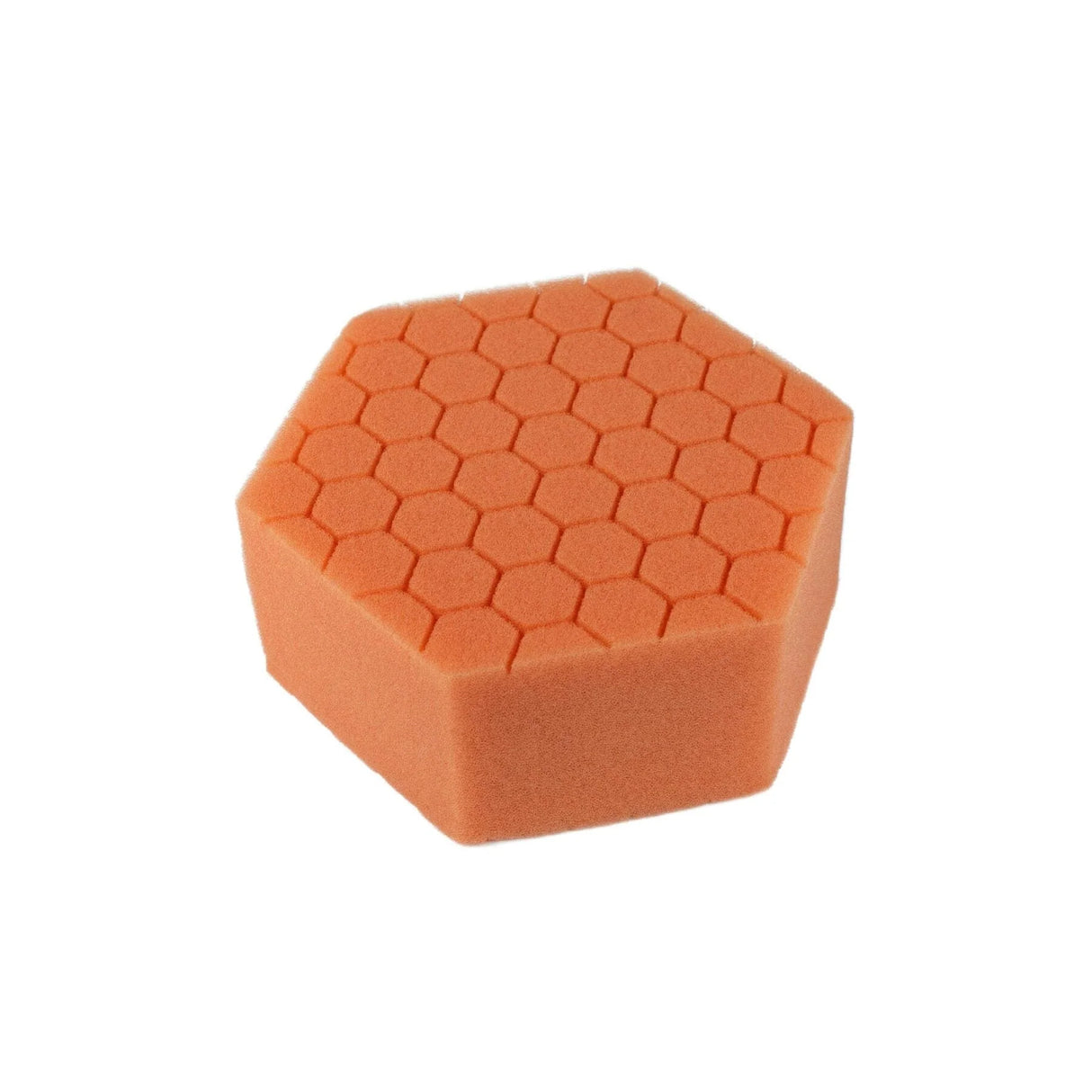 Carbon Collective Hex Hand Polishing Pad - Polishing 3 Orange