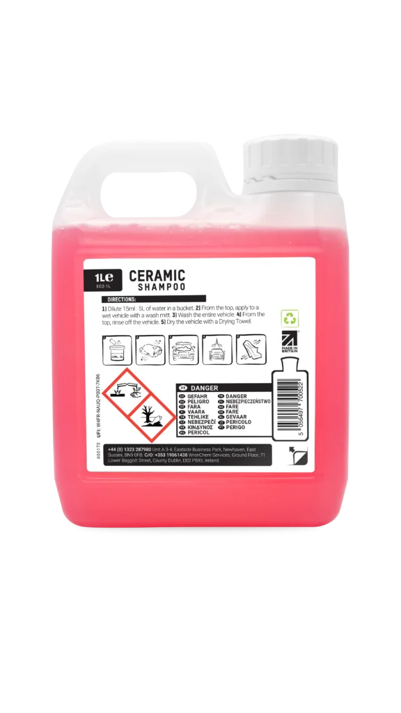 ValetPRO Ceramic Shampoo | Si02 Ceramic Car Wash Shampoo

