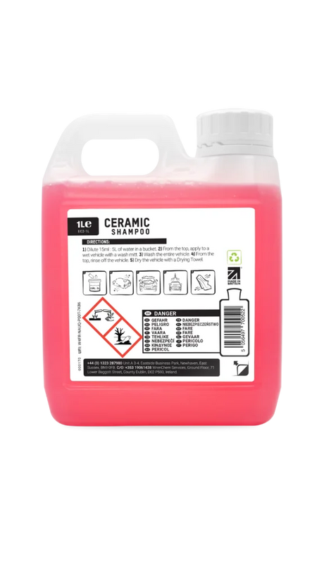 ValetPRO Ceramic Shampoo | Si02 Ceramic Car Wash Shampoo

