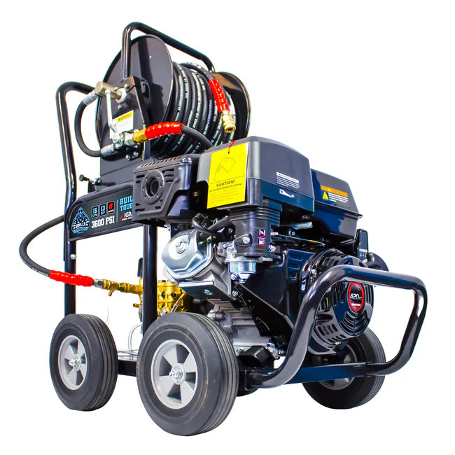 Kiam GORILLA POWER 3600PSI 21LPM 15HP Petrol Pressure Washer Loncin Engine