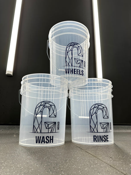 Gyeon Wash Bucket Trio | Detailing Buckets