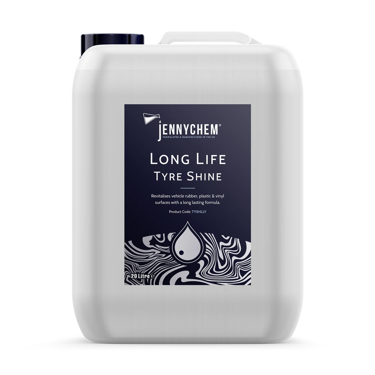 Jennychem Long Life Tyre Shine & Trim Dressing 20L