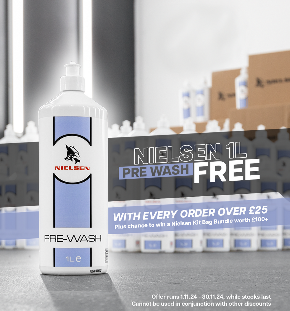 FREE Nielsen 1L Pre Wash | Nielsen Chemicals Discount Code