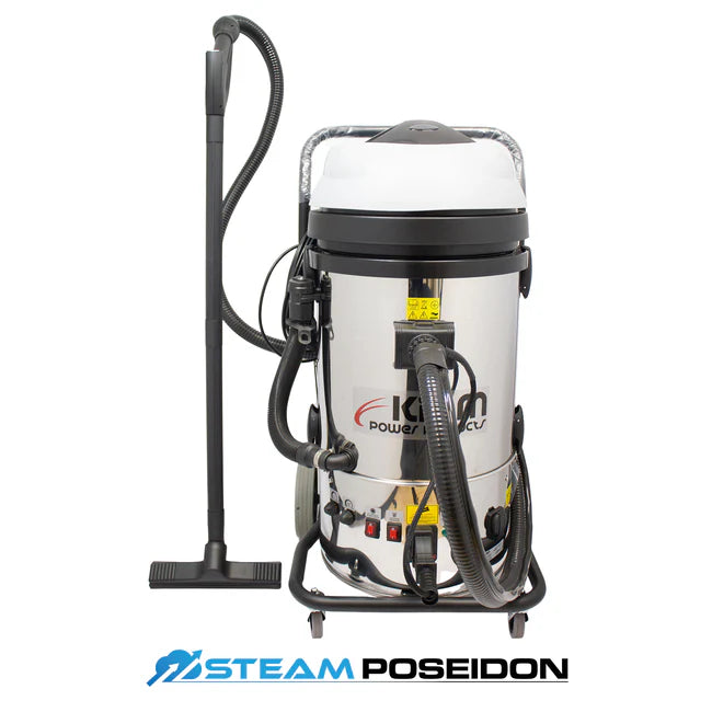 Kiam Steam Poseidon 60L Industrial Dry Steam Cleaner Vacuum