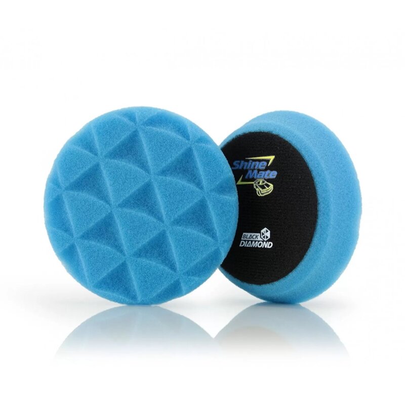 ShineMate Black Diamond Blue Polishing Pad 4 inch