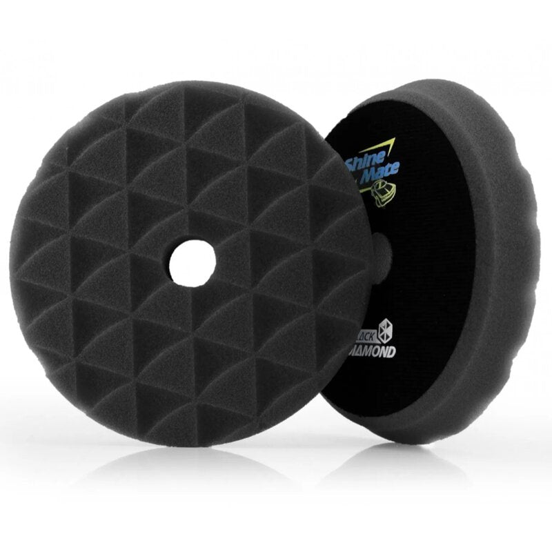 ShineMate Black Diamond Grey Wax Pad 6 inch