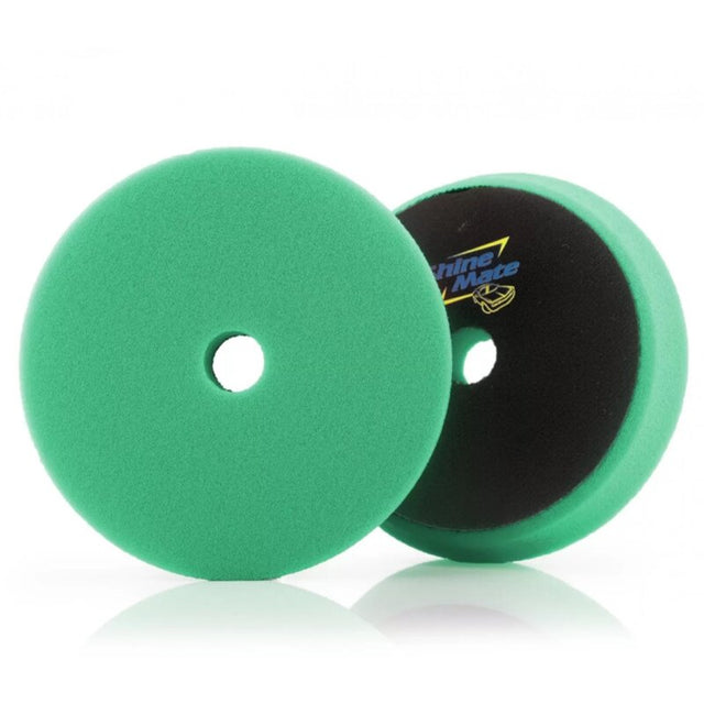 ShineMate Flat Foam Pad Green Heavy Cutting Pad 6 inch