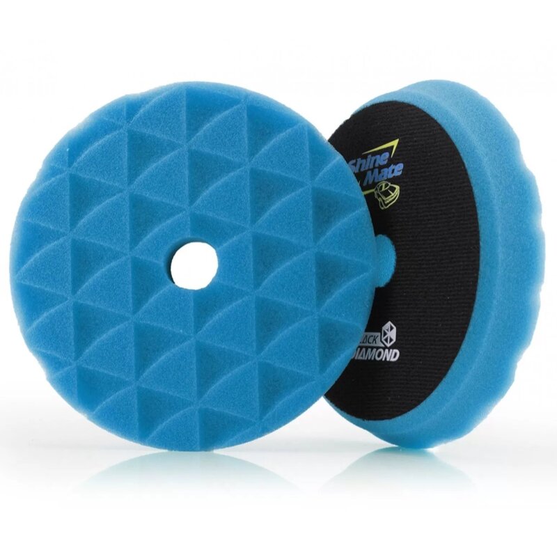 ShineMate Black Diamond Blue Polishing Pad 6 inch