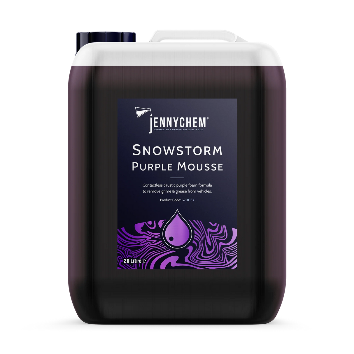 Jennychem Snowstorm Purple Mousse 20L