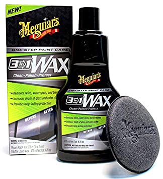 Meguairs 3-in-1 Wax | Clean, polish and protect your paintwork