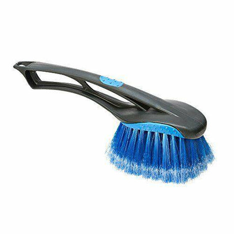 Viking Carpet and Upholstery Cleaning Brush, Scrub Brush for Car Interior  and Home, Black/Blue